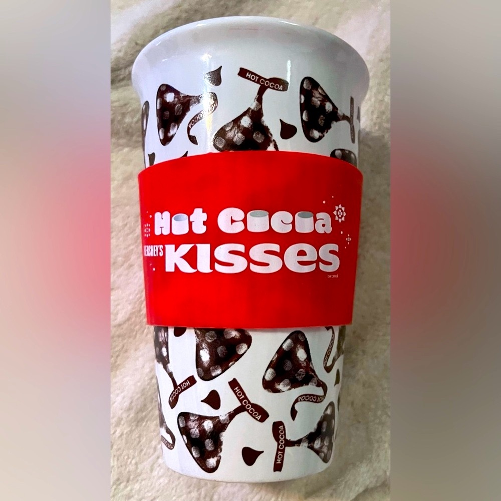 Hershey Kisses Mug to prevent spills 5 inches tall